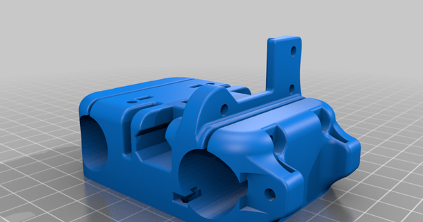 anycubic i3 mega x-carriage mk4 19mm bearing bartkodden 3D Models Printers Anycubic Parts & Upgrades thingiverse 3d print model - Mito3D