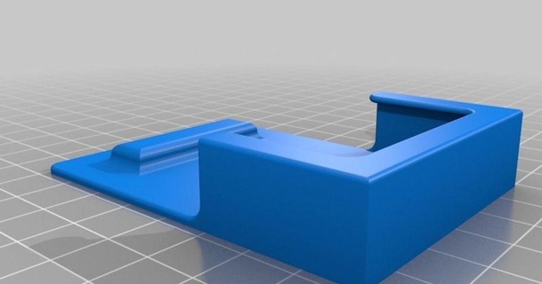 led strip remote holder caprico 3D Models Household Other House Equipment ledstrip thingiverse ledremote 3d print model - Mito3D