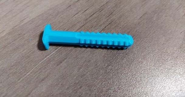 ikea spare part 110519 - platic inter-lock screw amitkey9 3D Models Household Other House Equipment thingiverse 3d print model - Mito3D