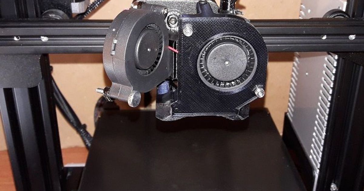 Realität Ender 3 heiß Versammlung amitkey9 3D Modelle Drucker Teile Upgrades thingiverse 3D print model - Mito3D