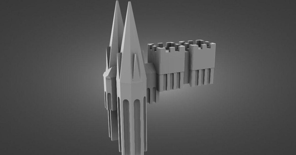 metropoli coloni catan città cavalieri bomba veloce 3D Modelli giocattoli Giochi tavola meeple 3d print model - Mito3D