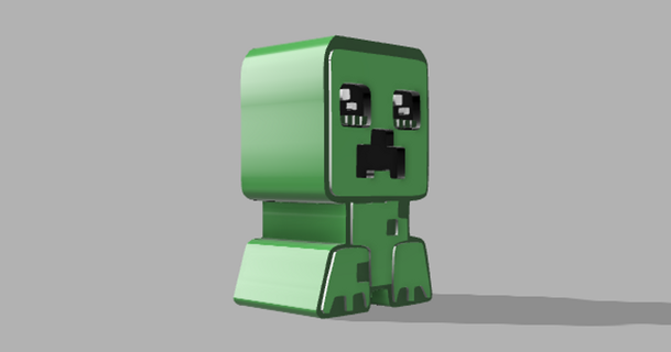 stylos Minecraft léche botte zeb 3d 3D modèles Ménage Bureau bureau stylo Jeu jeu 3d print model - Mito3D