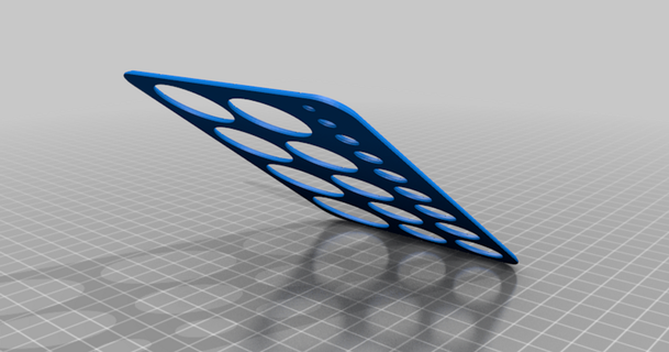 elipse plantilla circulos trabajos 3D modelos pasatiempo hacedores herramientas paramétrico circulo dibujo thingiverse 3d print model - Mito3D