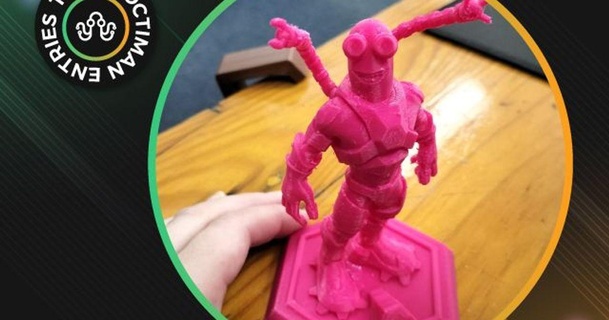 no4 fato técnico octiman diyelectronics 3D modelos brinquedos jogos açao figuras estátuas estátua estatueta mascote 3d print model - Mito3D