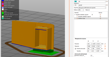 capa ventilador fabricante caracoles descargar gratis stl modelo imprimiblescom 3d modelos impresoras actualizaciones 3d print model - Mito3D