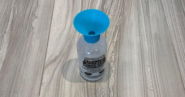 funnel fill neilmed sinus rinse bottle adam 3D Models Healthcare Home Medical Tools sinusrinse 3d print model - Mito3D
