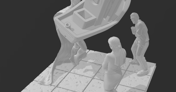 joel héroe villano geekm0nkey 3D modelos Arte diseño esculturas 3dprintingnerd 3dpn 3d print model - Mito3D