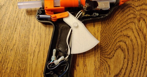 colla pistola trigger keb 3D Modelli passatempo creatori utensili hotgluegun 3d print model - Mito3D
