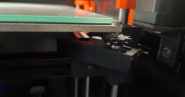 magnético cama soporte hipercubo evolución luka 3D modelos impresoras impresora partes actualizaciones montar calefacción hipercuboevolución nivelación 3d print model - Mito3D