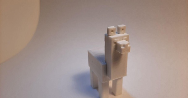 Minecraft llama apoya barato 3D modelos Arte diseño esculturas juegos figura minecraftanimales 3d print model - Mito3D
