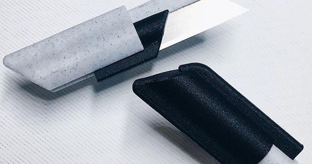 utility blade handle 3dbrooklyn  3D Models  Hobby & Makers  Tools tool blade knife cut thingiverse  3d print model - Mito3D