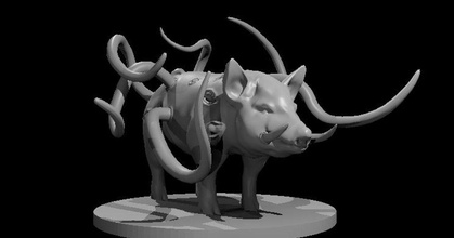 rift swine mz4250 download free stl model printablescom 3d models toys & games board boar kobold pig piggy press 3d print model - Mito3D