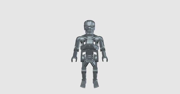 terminator t-800 playmobil madsoul3d  3D Models  Toys & Games  Outdoor Toys articulated playmobil terminator thingiverse t800terminator  3d print model - Mito3D