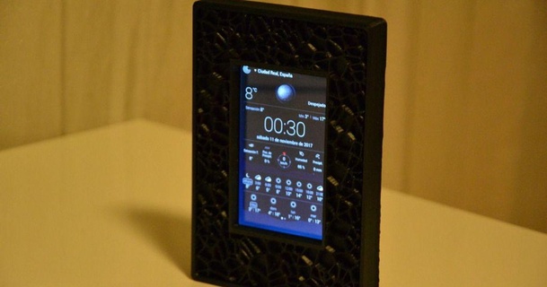 metereologico stazione immagine telaio vecchio Samsung s3 mini madsoul3d 3D Modelli domestico Casa attrezzature thingiverse 3d print model - Mito3D