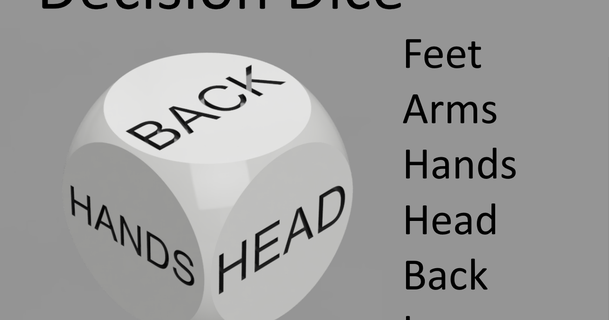 decision dice - massage seemomster 3D Models Toys & Games Other decisionhelper decisiondice 3d print model - Mito3D