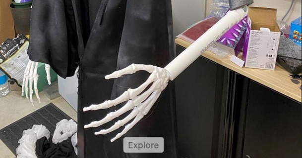 skeleton hands mduafala 3D Models Costumes & Accessories Props halloween cosplayprop pvc 3d print model - Mito3D