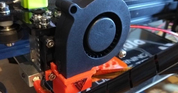 50mm ventilador micro monte tevo tarântula joon Coro 3D modelos impressoras impressora partes Atualizações thingiverse 3d print model - Mito3D