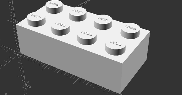 basic lego brick brazien 3D Models Toys & Games Building legobrick 3d print model - Mito3D