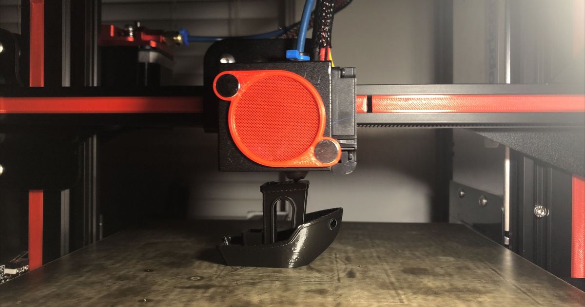 ender 3 quente filtro jogos aleatórios 3D modelos impressoras acessórios Customizável ventilador 40mm preenchimento 3D print model - Mito3D