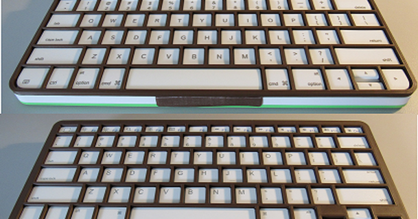 blocco tastiera progettista ipad tastiere volksswitch 3D Modelli passatempo creatori idee thingiverse assistivetech tecnologie assistive dispositivo assistito 3d print model - Mito3D