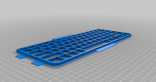 logitech wired ipad keyboard keyguard volksswitch 3D Models Hobby & Makers Other Ideas thingiverse assistivetech assistivetechnology assistivedevice 3d print model - Mito3D