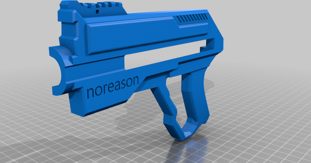 updated lil hyper v2 noreason 3D Models Toys & Games Outdoor nerf nerfgun thingiverse nerfblaster nitefinder 3d print model - Mito3D