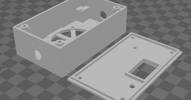 progetto scatola xc4609 dc Incremento modulo fot717 3D Modelli passatempo creatori elettronica arduino portaschede jiffybox circuitbox 3d print model - Mito3D