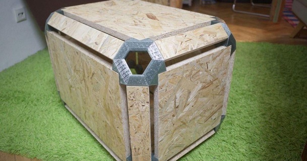 boîte futur pôle inconfortable 3D modèles Ménage maison équipement table meubles rangement chaise 3d print model - Mito3D