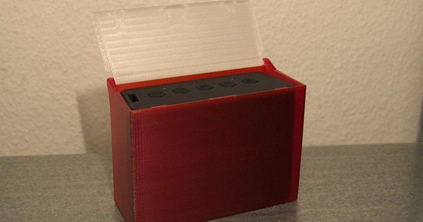 case creative muvo 2c unwohlpol 3D Models Gadgets Audio box thingiverse protectivecase speakerenclosure muvo2c 3d print model - Mito3D