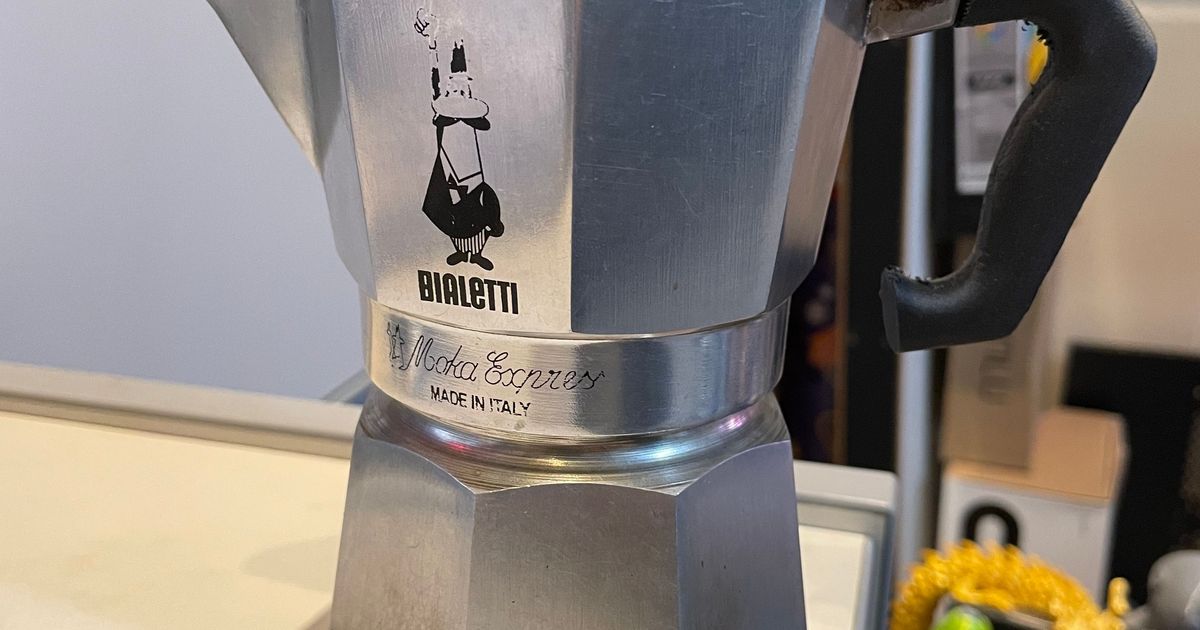 bialetti manico maniglia Andrea Pawelski 3D Modelli domestico cucina 3D print model - Mito3D