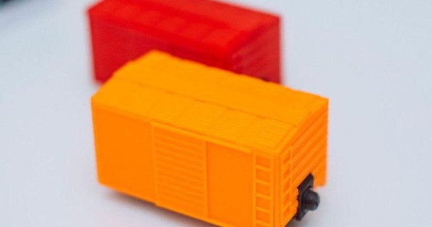 boxcar wooden track josh-3d  3D Models  Toys & Games  Vehicles toy toys trains train boxcar  3d print model - Mito3D