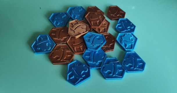 munchkin moneta Guilhem 3D Modelli giocattoli Giochi tavola 3d print model - Mito3D