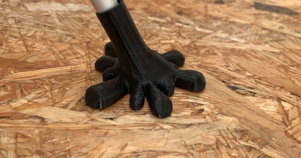 aguja soporte 39 salpicar shakenbake08 3D modelos casa oficina lápiz bolígrafo titular pluma Aplastada 3d print model - Mito3D