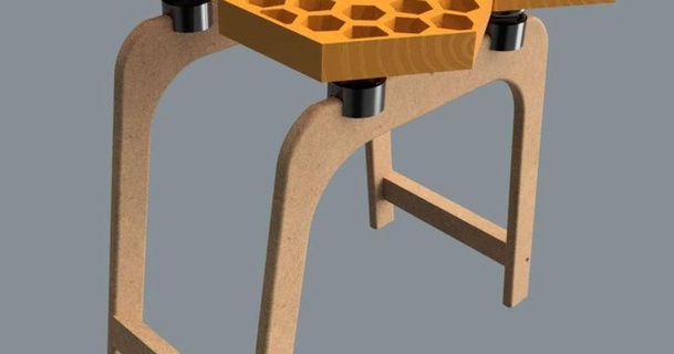 sandalye + ilkbahar 2 sebasgot 3D modeller ev halkı ekipman Silla 3d print model - Mito3D