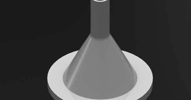 funnel liamriddell 3D Models Hobby & Makers Other Ideas thingiverse 3d print model - Mito3D