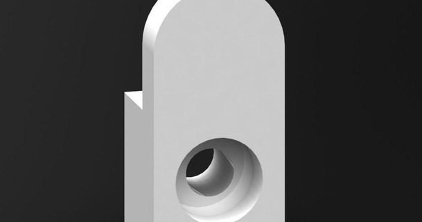 miroir mur agrafe liamriddell 3D modèles Ménage maison équipement chose universelle 3d print model - Mito3D