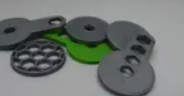 1 shopping cart coins hexagons sdc 3D Models Gadgets Other hexagon ikea coin euro shop 3d print model - Mito3D