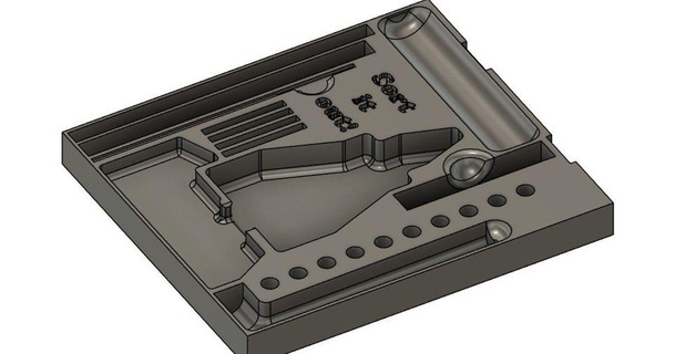 creality cr6 se drawer organiser sakayanko 3D Models Printers Accessories crealitycr6se 3d print model - Mito3D