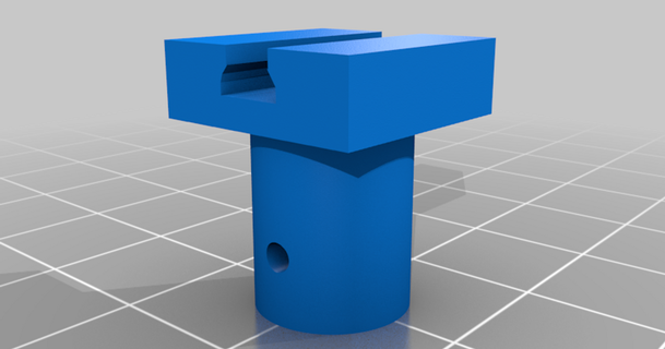 fischertechnik grooved block 5 mm shaft nema motors arnoud whizzbizz 3D Models Hobby & Makers RC Robotics thingiverse 3d print model - Mito3D