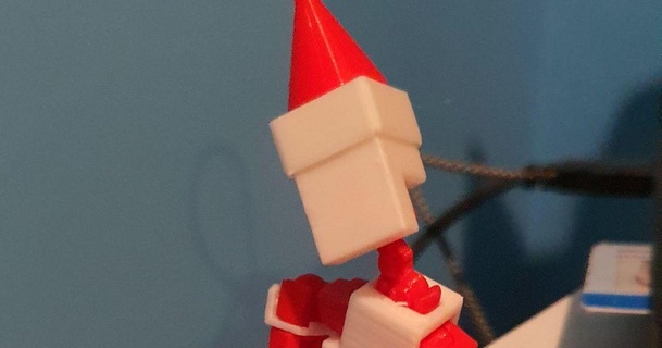 elevado pequeno fella duende chapéu caipira 3D modelos brinquedos jogos açao figuras estátuas 3d print model - Mito3D