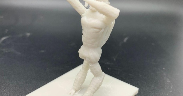 dru estátua geneticamente projetado estrangeiro kmakesstuff 3D modelos arte Projeto esculturas suporte estátuas estatueta livro 3d print model - Mito3D