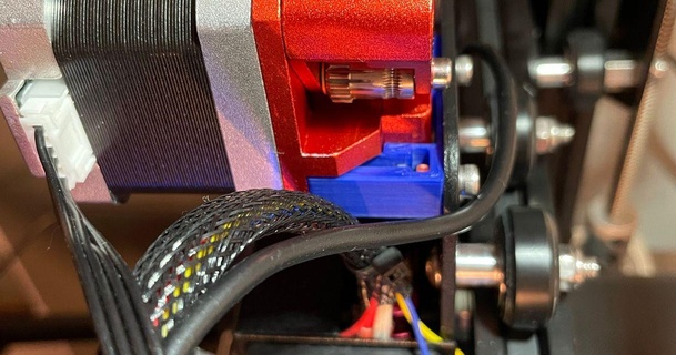 ender 3 pro direct drive dual gear extruder mount r2j3d 3D Models Printers Creality Parts & Upgrades creality ender3 directdrive crealityender3 ender3pro 3d print model - Mito3D
