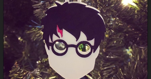 harry potter christmas ornament hijinksensue 3D Models Household Other House Equipment thingiverse 3d print model - Mito3D