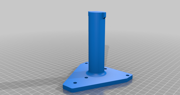 ft5 canto suporte carretel suporte oak1477 3D modelos 3D impressoras impressora partes Atualizações porta bobinas porta carretel filamento thingiverse folgertechft5 ft5 3d print model - Mito3D