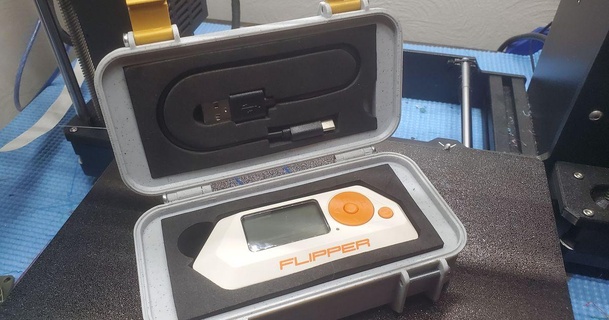 flipper zéro Cas gaine vraie technologie 3D modèles gadgets portable dispositifs pélicancase flipperzéro 3d print model - Mito3D