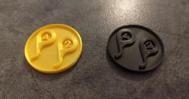 maker coin pauley smalls 3D Models Art & Design 2D Plates Logos 3d print model - Mito3D
