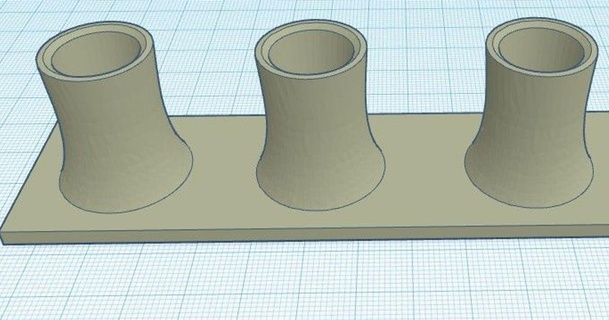 3 Pack Gorilla kleben Stand hghsdave 3D Modelle Hobby Macher Werkzeuge 3d print model - Mito3D