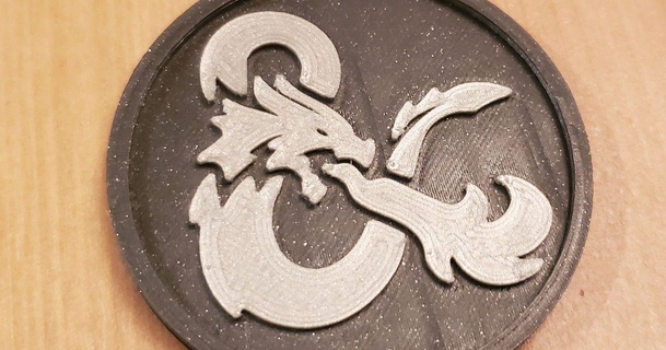 Dungeons Drachen Münze karutafox 3D Modelle Tischplatte Miniaturen Zeichen Monster dnd 3d print model - Mito3D