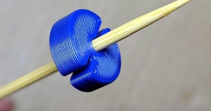 stopper 25 mm knitting needle t0b1 download free stl model printablescom 3d models hobby & makers tools 3d print model - Mito3D