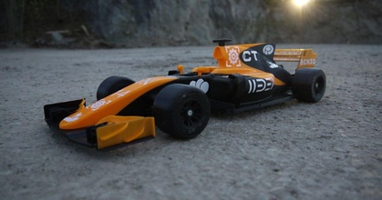 openrc f1 doble color McLaren edición danielnoree descargar gratis stl modelo imprimiblescom 3d modelos pasatiempo hacedores rc robótica formula1 openrcf1 3d print model - Mito3D